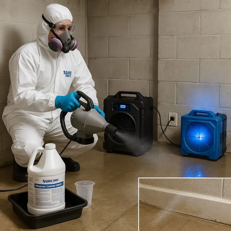 Sanitization and Odor Removal process in Red Oaks Mill, NY