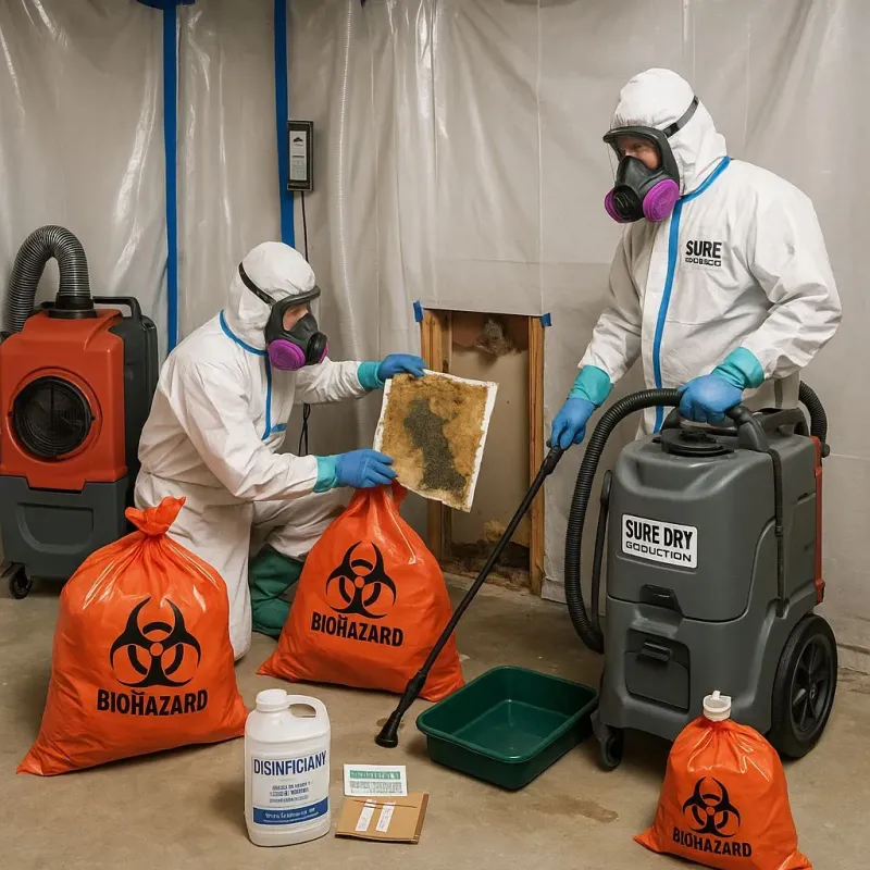 Contaminated Water Handling Protocols process in Red Oaks Mill, NY