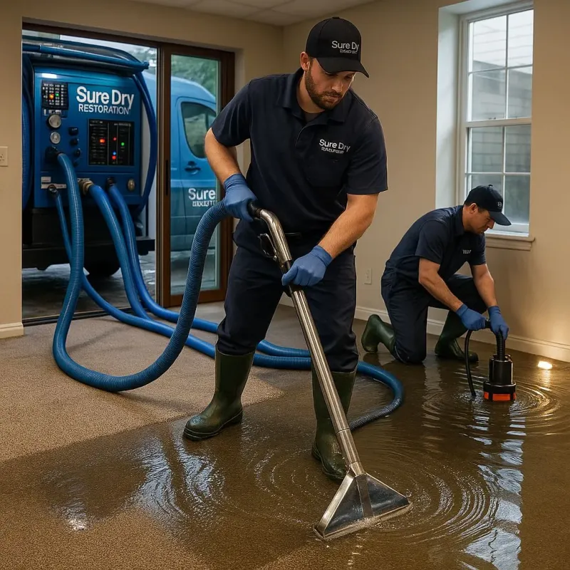 Water Extraction and Removal process in Red Oaks Mill, NY